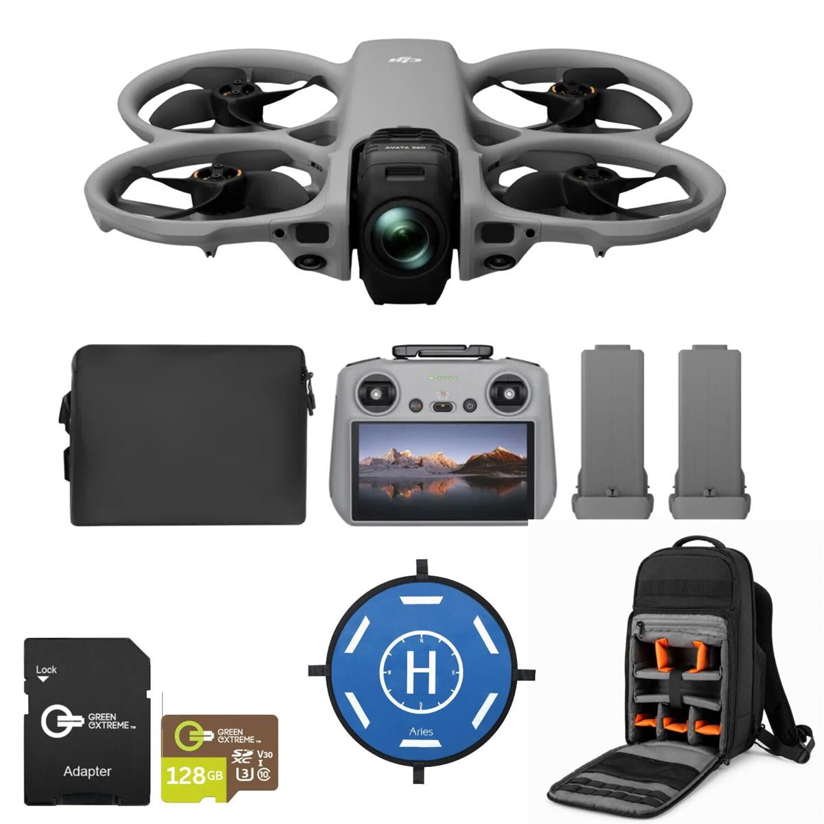 DJI Avata 360 8K Drone Fly More Combo with RC 2 Remote Controller