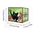 thumbnail image 3 of Stained Glass Style Acrylic Plant Pot, Flower Pot with Drainage Hole, Flower Cat Planter Pot, Cute Succulent Pot, Plant Lover Gift, 3 of 7
