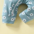 thumbnail image 5 of Sngxgn Baby Boy Cotton Bodysuit Long Sleeve Jumpsuit Outfits Clothes(Blue,70), 5 of 6