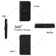 thumbnail image 5 of FALAN MULE Womens Wallet Ultra Slim Thin RFID Blocking Bifold Card Holder Leather Ladies Purse with Zipper Coin Pocket, 5 of 7