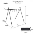 thumbnail image 2 of Estante de Aluminio Portátil para Acampar Al Aire Libre, Trípode Ultraligero Plegable para Acampar, Colgador de Artículos para Viajes, 50 X 70 X 72 cm, 2 of 6