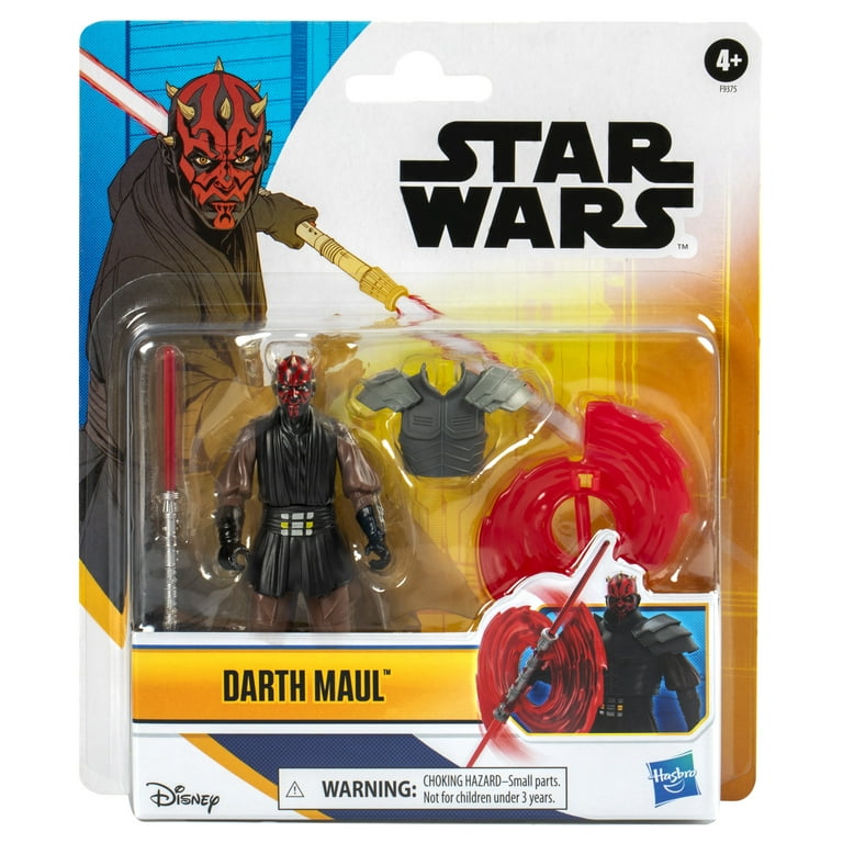 Star Wars Darth Maul フィギュア Amazon.com: Hasbro Star Wars Black SER 50TH ANN 6IN Darth