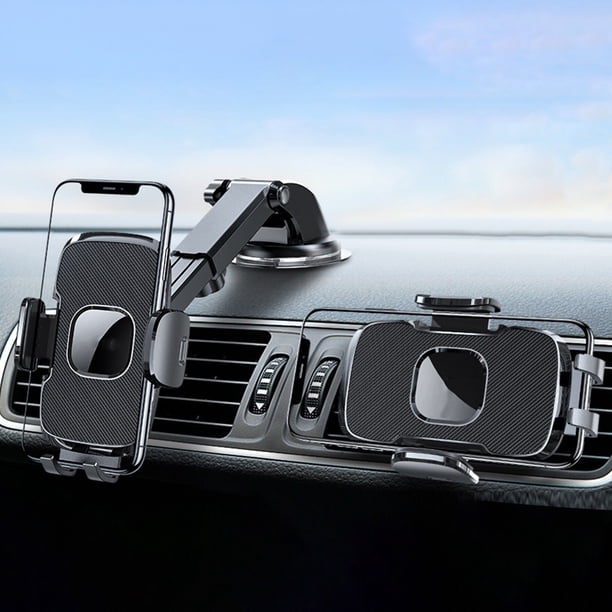 Ganfancp Teléfono de Coche con Ventosas para Los Coches Panel de Instrumentos Consola Central Del Coche Del Teléfono Celular de Manos de Automóviles Cunas Universal Traje de Todos Los Teléfonos Intel