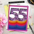 thumbnail image 3 of NobleWorks, Bold Miles - Hilarious Mile Birthday Greeting Card Greeting Card (8.5 x 11 Inch) -, 55th Birthday, 3 of 5