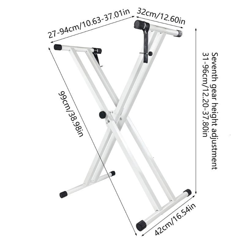 CEORPER Electric Piano Holder Adjusted Stable Keyboard Rack, Electronic Piano Stand