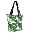 thumbnail image 2 of Bingfone Football 7 Women Shoulder Tote Bags Casual Bag Ladies Shopping Handbag, 2 of 8