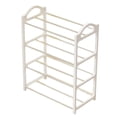 thumbnail image 1 of 1PC Four layer Simple Shoe Rack Storage Shoe Cabinet Multi-Layer Assembly Shelf, 1 of 10
