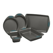 Rachael Ray Yum-o! Nonstick Oven Lovin' Bakeware Set, 5-Piece Set, Marine Blue