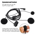 thumbnail image 3 of Auriculares, Micrófono Portátil Auriculares PTT Multipósito para el Ejército para la Policía para clubes, 3 of 7