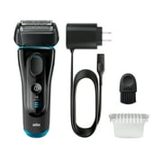 Braun Series 5 5140s Men's Electric Foil Shaver, Wet and Dry, Pop Up Precision Trimmer, Rechargeable and Cordless Razor