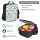thumbnail image 5 of Easygdp Rabbit Burger Coffee Mochila para Niños y Niñas con Set de Caja de Almuerzo y Estuche para Lápices 3 en 1, Mochila Escolar Estampada para Adolescentes, 5 of 7