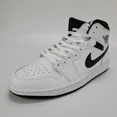 thumbnail image 2 of Ni - ke Ni - ke AIR JORDAN 1 MID Men's Shoes Sneaker White/Black Multi Sz DQ8426-132 NEW!, 2 of 5