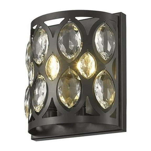 2 Light Wall Sconce Z-Lite 6010-2S-Mb
