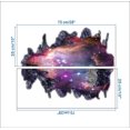 thumbnail image 2 of Pegatina de pared brillar 1 pieza de planetas 3D 50*70cm, 2 of 5