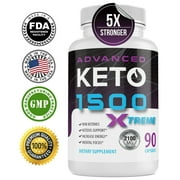 Advanced Keto 1500 Weight Loss Diet Pills BHB Ketogenic Shark Tank One Shot