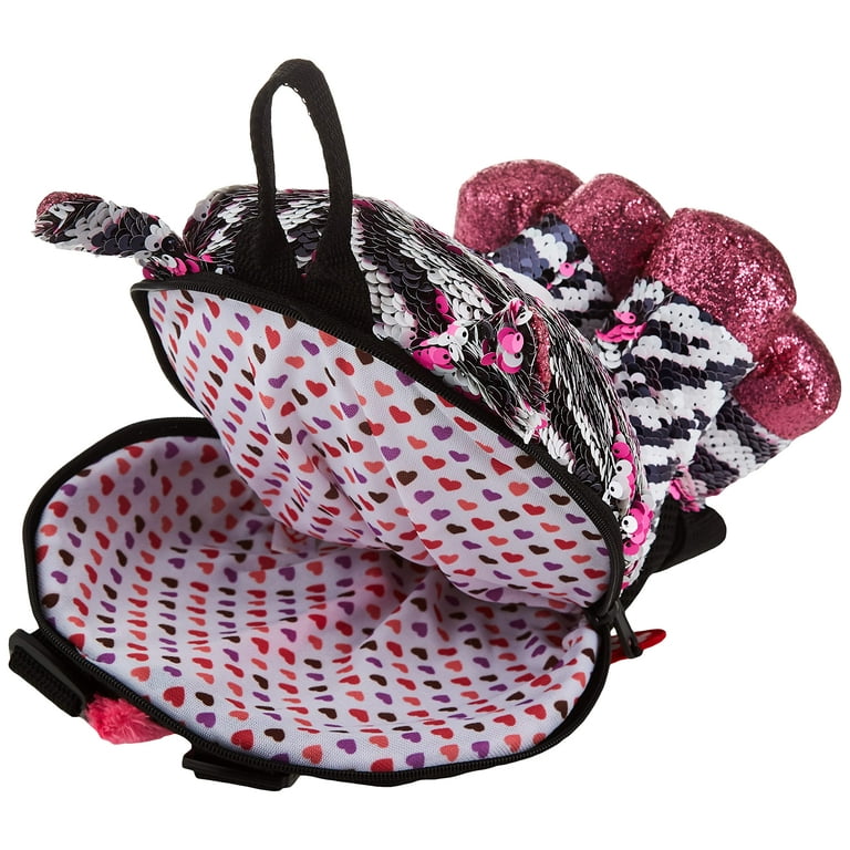 TY Fashion Flippy Sequin Backpack ZOEY the Zebra 13 inch Walmart