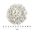 thumbnail image 4 of Himalaya White Marble 0.5 cu. ft. per Bag (0.25 in. to 0.75 in.) Natural Bagged Pebbles, 4 of 10