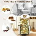 thumbnail image 5 of TSOVTHRID Daisy Floral Oil Painting Print Recliner Chair Covers Comfy Chair Cover for Electric Recliner Slipcovers Non Slip Lazy Boy 1 Seat Sofa Cover Furniture Protector with Pocket for Pets Dogs, 5 of 7