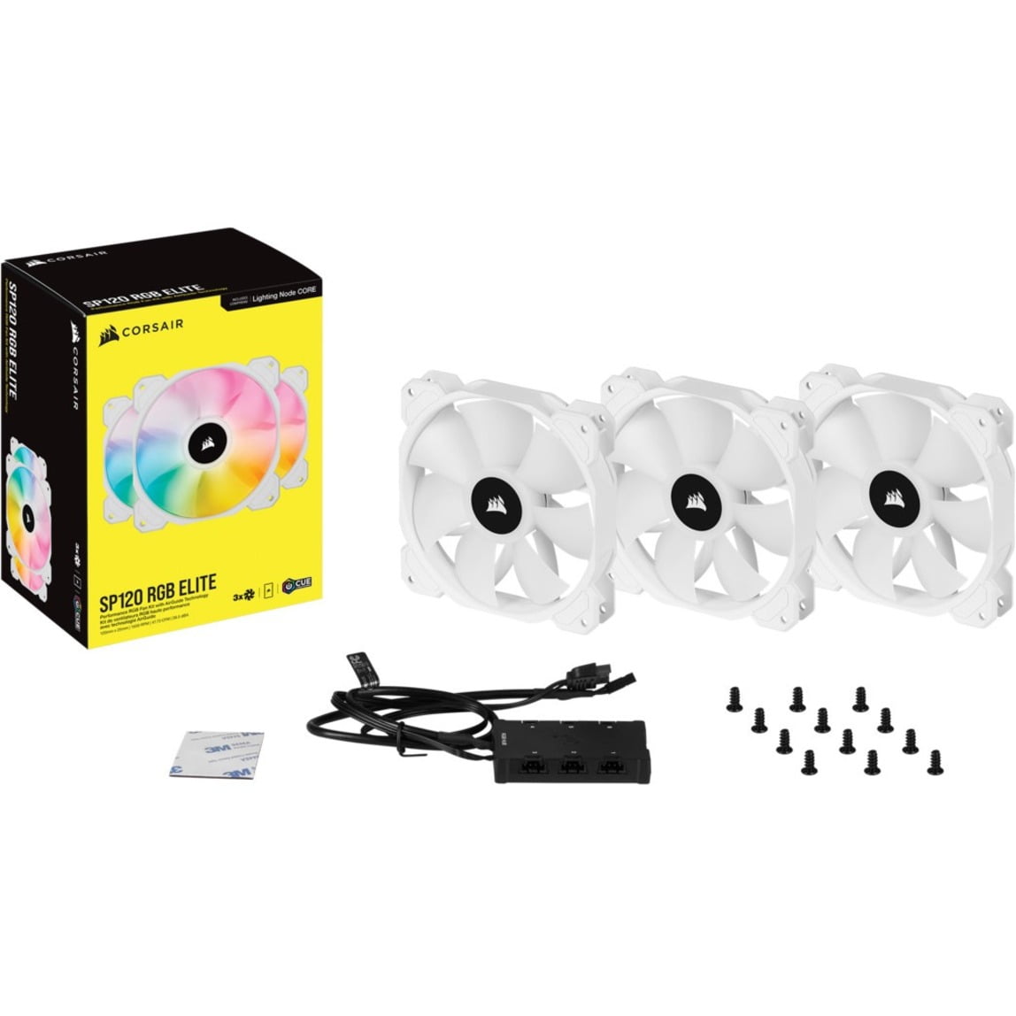Rgb Pro Sp120 Elite Fans Corsair CO-9050136-WW ICUE SP120 RGB - Main Image