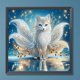 thumbnail image 3 of 5D DIY parcial especial en forma de zorro animal taladro diamante pintura kit decoración, 3 of 9