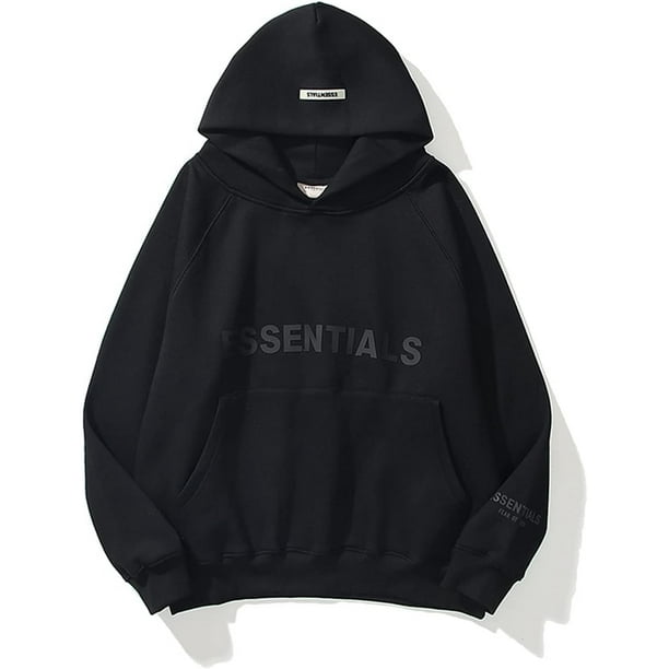 Sudadera con capucha de polar con letras para hombres y mujeres, suéter de hip-hop, suéter de moda cálido y cómodo