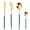 Green, variant on TIELUTT Stainless Steel Tableware Western Fork and Spoon 4 Piece Set round Table Dining Set for 4 Small Outdoor Dining Table Set for 8 round Chargers Bulk Dinner Table Set for 6 with Runner round Dinn
