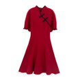 thumbnail image 4 of Vestido Tipo Bata Mujer Sunnimix Qipao Cheongsam Mejorado L, 4 of 8