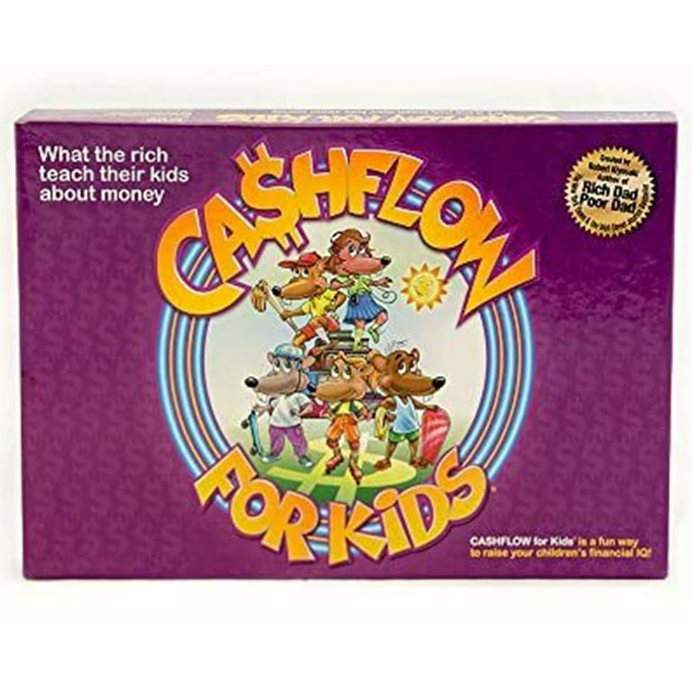 Open Box Rich Dad CASHFLOW for Kids, Board Game for Children