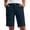 *1-Navy, variant on VBVC Women's High Waisted Stretch Bermuda Shorts , Dressy Summer Straight Leg Shorts For Women , Ladies' Casual Button Waist Shorts with Pockets,Khaki,S-3XL