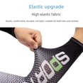thumbnail image 3 of Manga de hielo para protección solar, manga para hombre, guantes de seda helada, protección ultravioleta fina para verano, conducción, equitación, exterior, funda para brazo, 3 of 3