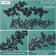 thumbnail image 4 of 4 parches bordados para planchar, 2 estilos, flores y hojas, apliques decorativos, bordados, para coser, 4 of 6
