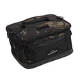 thumbnail image 3 of Bolsa de almacenamiento para camping, bolso de mano compacto multiusos con cremallera, resistente, para pesca. Negro con patrones, 3 of 9