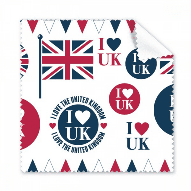 union jack Chiffon de Nettoyage en Forme de uk pour Écran ph 5 Pcs