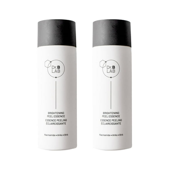 Esencia exfoliante iluminadora Dr. Brandt Dr. B Lab, 100 ml x 2