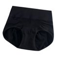 thumbnail image 2 of Sin Costuras Atractivas para Mujer Calzoncillos de Control de de Barriga Calzoncillos de Lencería Negro Salvador Bragas sin costuras para mujeres, 2 of 6