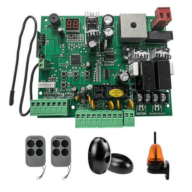 Carte PCB DC 24V pour Ouvre-Porte à Double Bras Automatique Panneau de Contrôle Intelligent Système Central