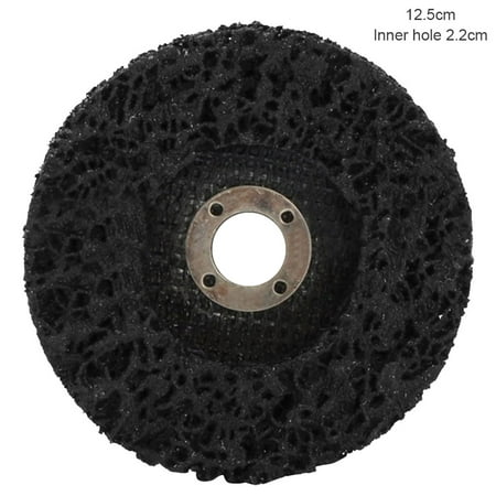 

Sanding Wheel Paint Rust Removal Grinding Disc Stainless Steel Polishing Wheel Black 125mm 22mm Inner Hole