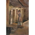 thumbnail image 2 of Franz Skarbina 17x24 Gold Ornate Framed and Double Matted Museum Art Print Titled - Jeanette (1894), 2 of 4