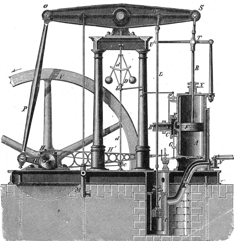 James watt patented his steam фото 109