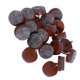 thumbnail image 1 of Almohadillas de Fieltro 20 piezas para clavos en Muebles, mesa, silla, patas, protectores de suelo, diámetro 24 mm, 2 colores, Fieltro de Plásstico, Metal Pilare de Muebles, 1 of 7