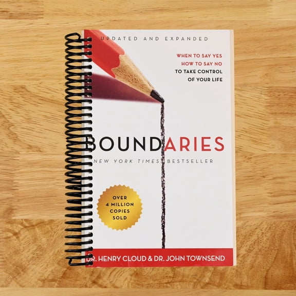 Boundaries: When to Say Yes, How to Say No to Take Control of Your Life (Enlarged edition) (Spiral Bound)