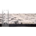 thumbnail image 4 of Rugs.com Moroccan Trellis Collection Rug – 4' x 6' Oval Black And White Medium Rug Perfect For Living Rooms, Large Dining Rooms, Open Floorplans, 4 of 8