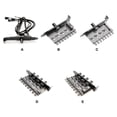 thumbnail image 1 of 3pin/4pin Fan Hub Cooler Splitter accept many Regulator Case Dissipation Adapter Converter Motherboard Upgrade Parts Computer Accessory Type 4, 1 of 9