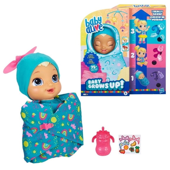 Muñeca Sorpresa Hasbro Baby Alive Bebe Grows Up Happy