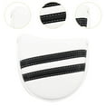thumbnail image 6 of lacooooppia Golf Mallet Putter Cover Fits Most Putters Golf Training Fashion Wrap Sleeve White, 6 of 8