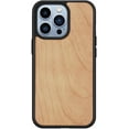 thumbnail image 2 of Solid Wood Phone Case for iPhone 13 Pro Max, Luxurious Natural Wood Grain Case with Drop Tested Shockproof Bumper and Camera Lens Protection Cover for iPhone 13 Pro Max (6.7) MW Cherry, 2 of 17
