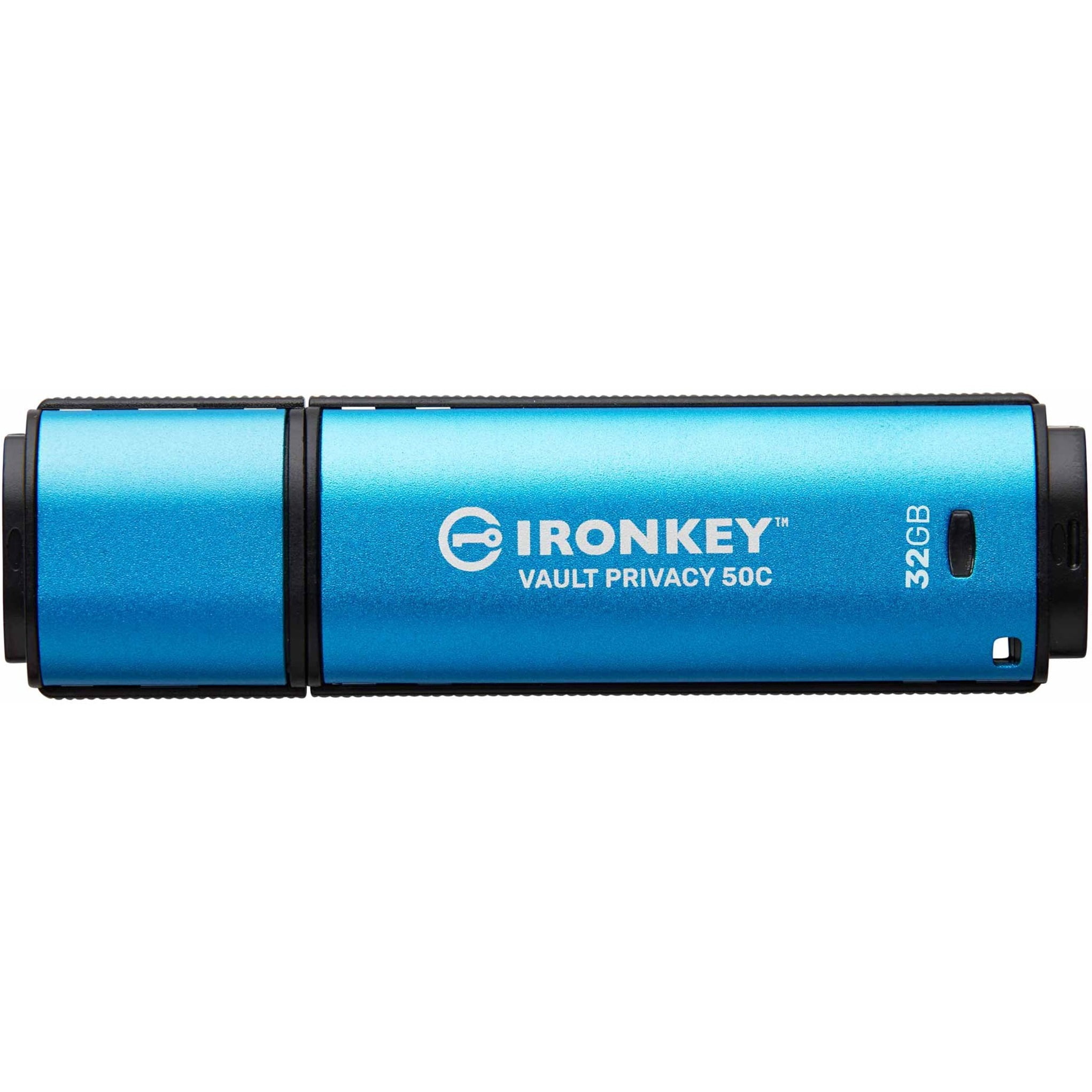 Kingston IronKey Vault Privacy 50 Series 32GB USB-C Flash Drive - Up to 250 MB/s Read