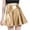 Gold#301, variant on Wowcloth Womens Sexy Stage Solid Color Performance Dress Pleated Skirt Colorful High Waist Underskirt Elastic Waist Tiered