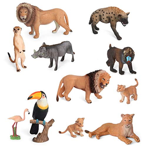 Volnau Animal Toys Figurines Africa Animals Figures Zoo Pack For Kids Christmas Birthday Gift Preschool Educational And Lion Jungle Forest King Animals Sets Volnau Animal Toys Figurines Africa Animals Figures Zoo Pack For Kids Christmas Birthday Gift Preschool Educational And Lion Jungle Forest King Animals Sets