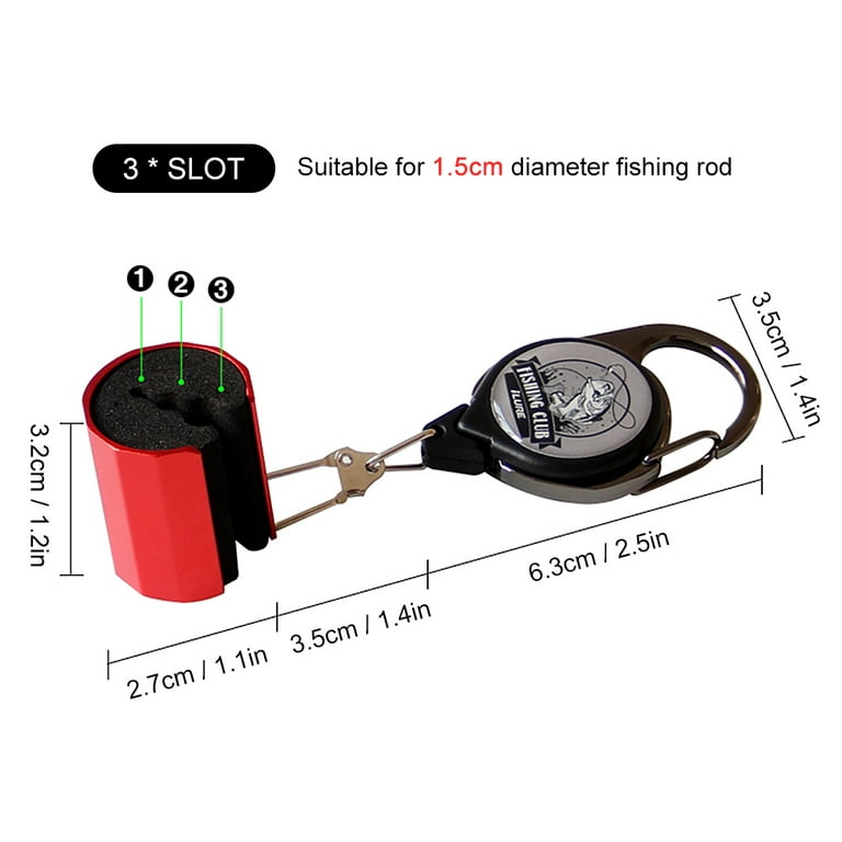 Fishing Rod Clip Fishing Rod Holder Fly Fishing Accessories